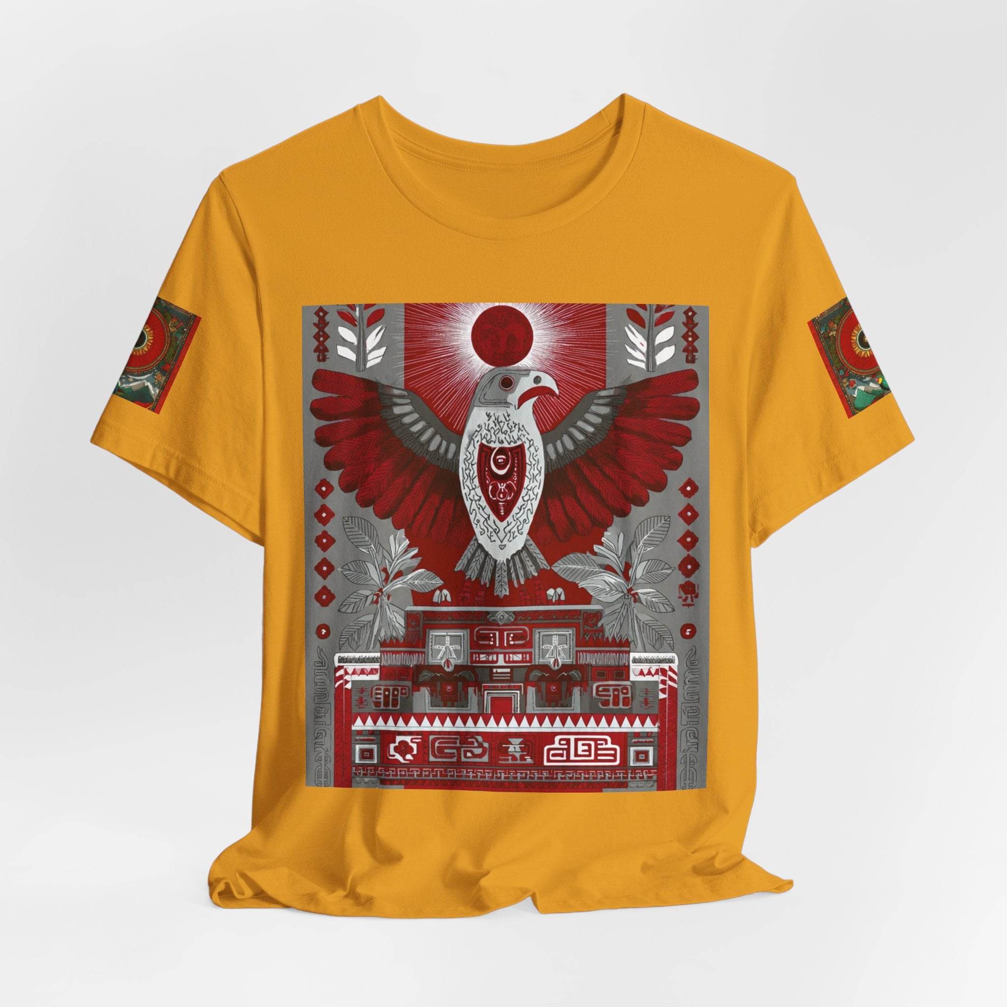 Inca Thunderbird Graphic Tee — Native-Inspired Eagle Art T-Shirt