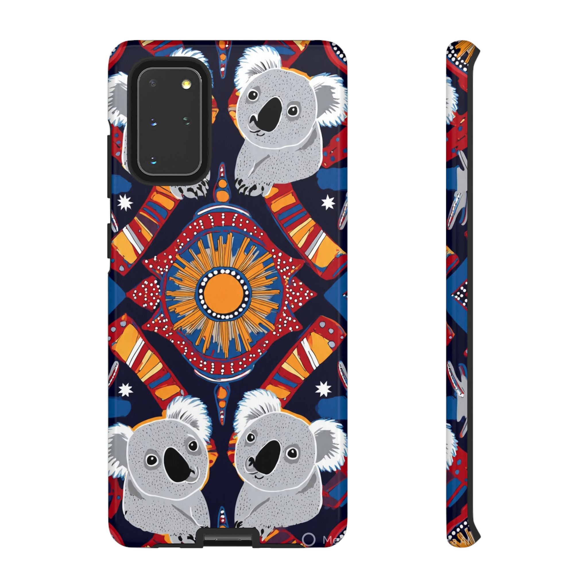 Koala Pattern Phone Case — Cute Indigenous-Inspired Design