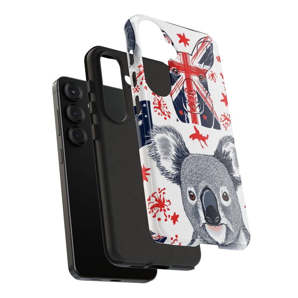 Koala Australia Flag Phone Case - Cute Aussie Animal Protective Case