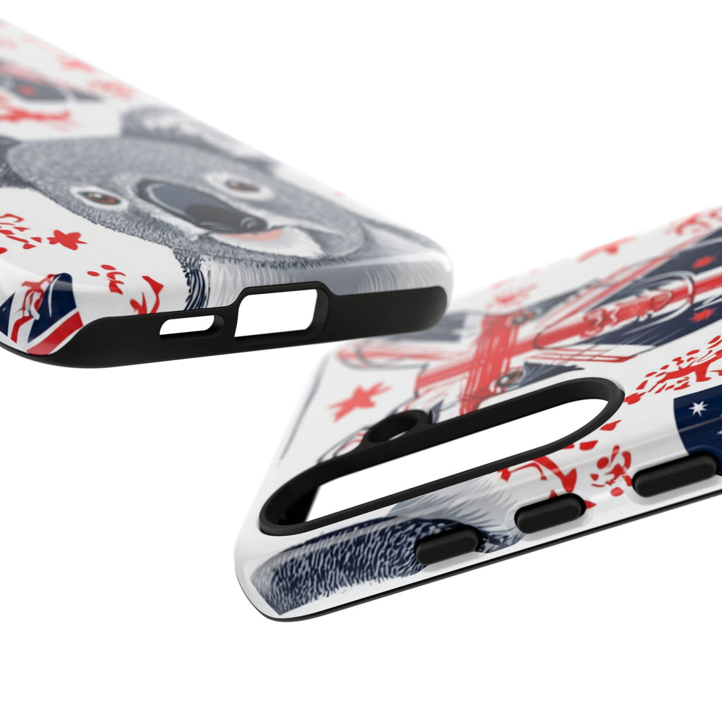 Koala Australia Flag Phone Case - Cute Aussie Animal Protective Case