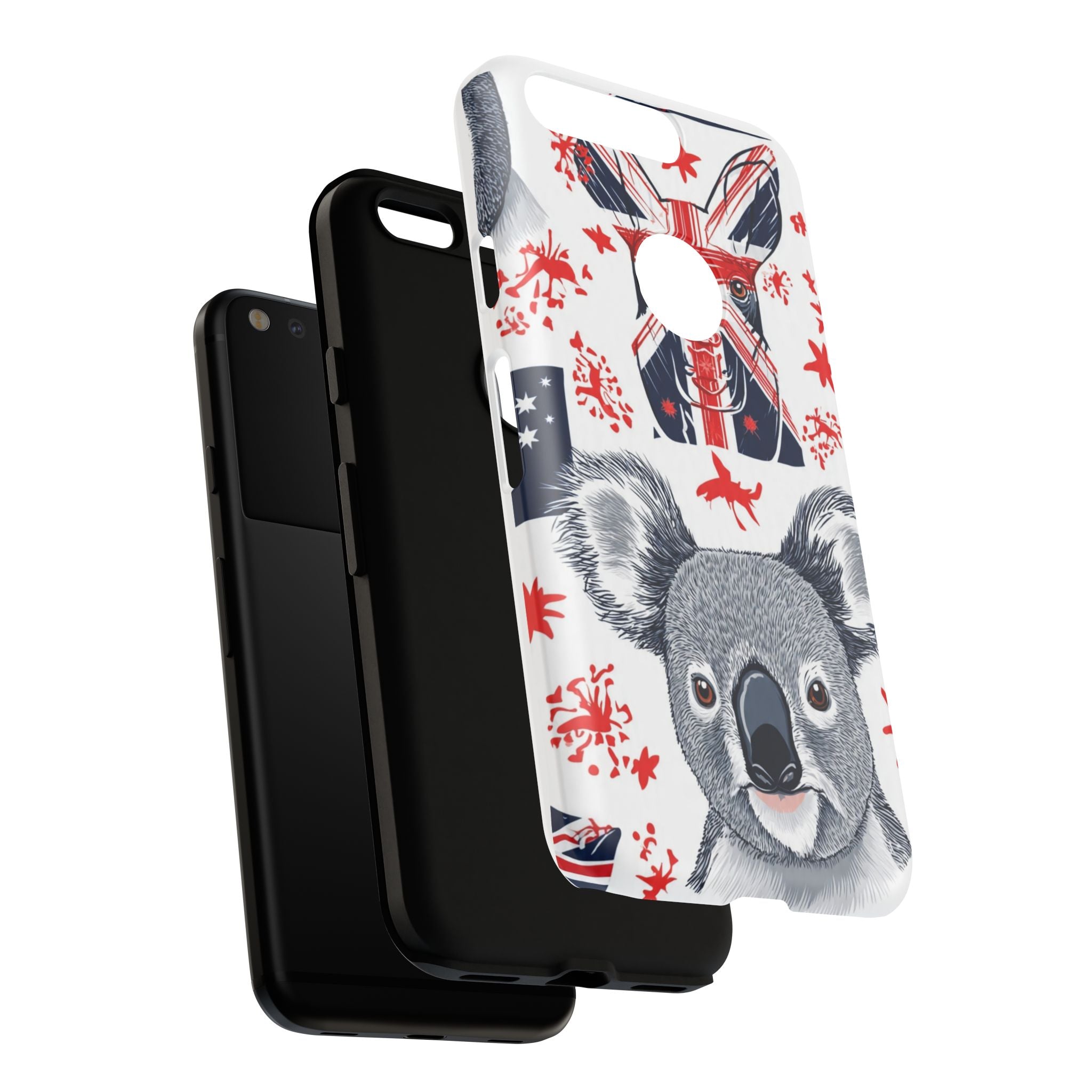 Koala Australia Flag Phone Case - Cute Aussie Animal Protective Case