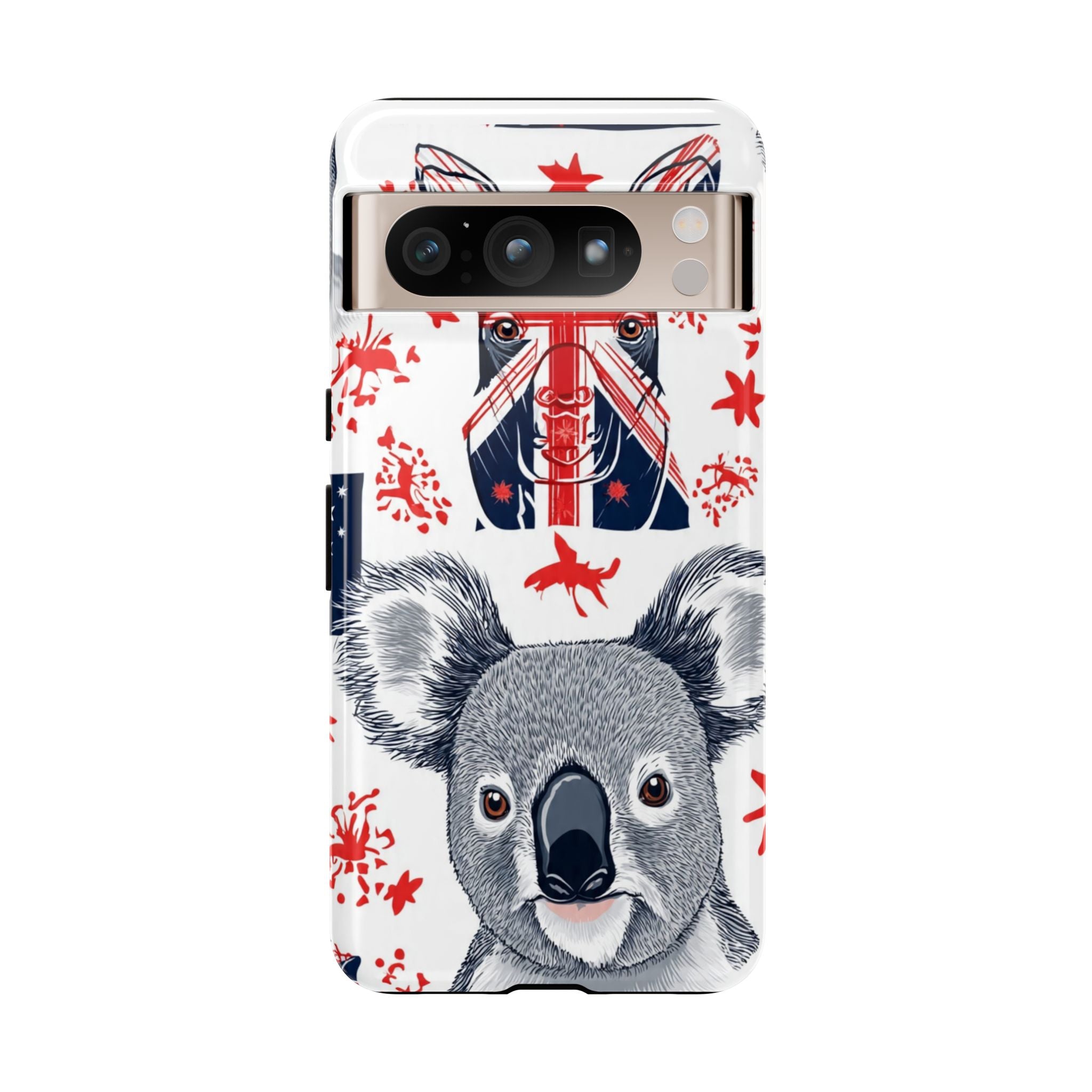 Koala Australia Flag Phone Case - Cute Aussie Animal Protective Case