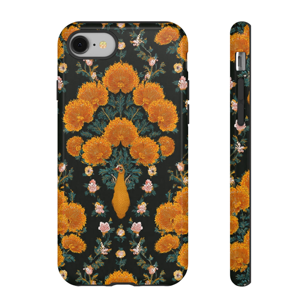Marigold Mirror Phone Case — Floral Protective Phone Cover
