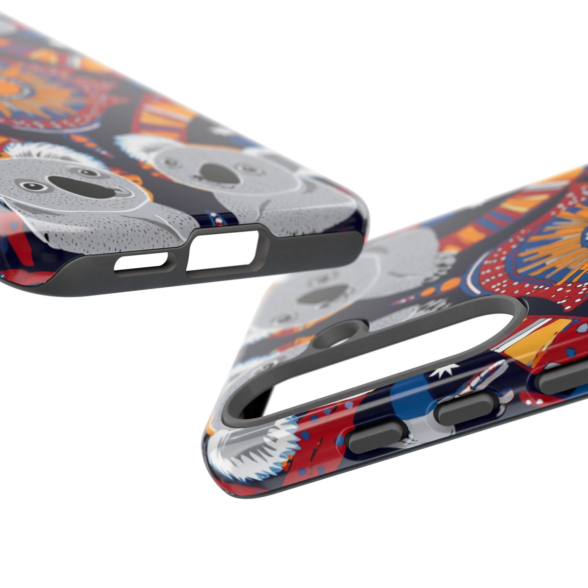 Koala Pattern Phone Case — Cute Indigenous-Inspired Design