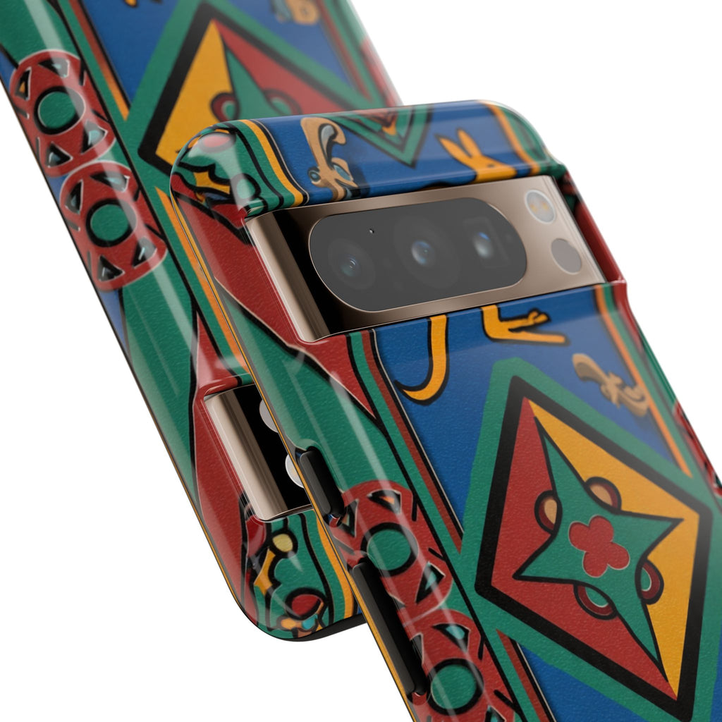 Kangaroo Tribal Pattern Tough Phone Case
