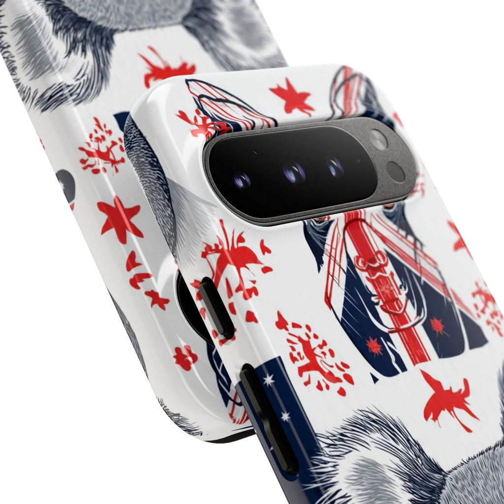 Koala Australia Flag Phone Case - Cute Aussie Animal Protective Case