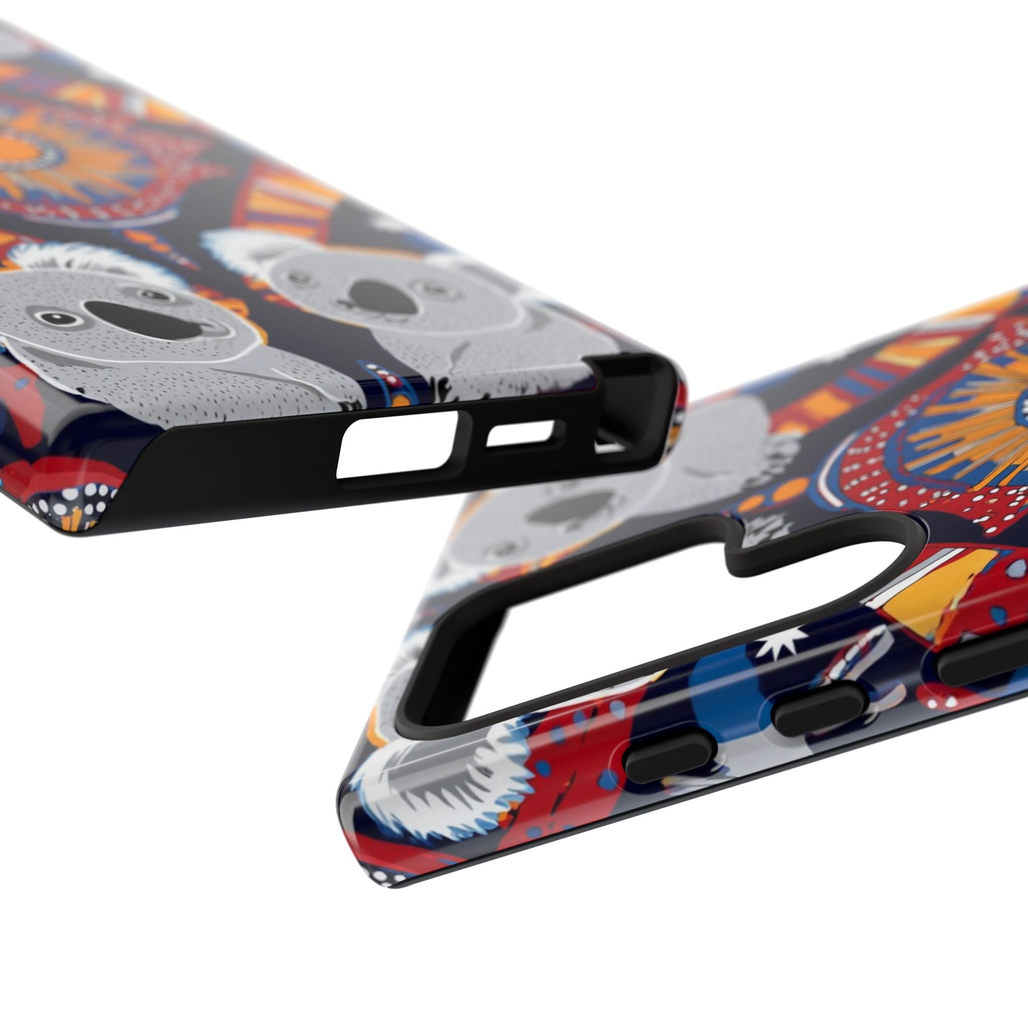 Koala Pattern Phone Case — Cute Indigenous-Inspired Design