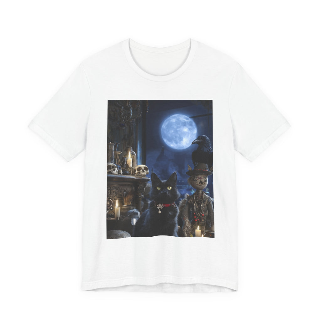 Voodoo Cat Unisex Jersey Short Sleeve Tee