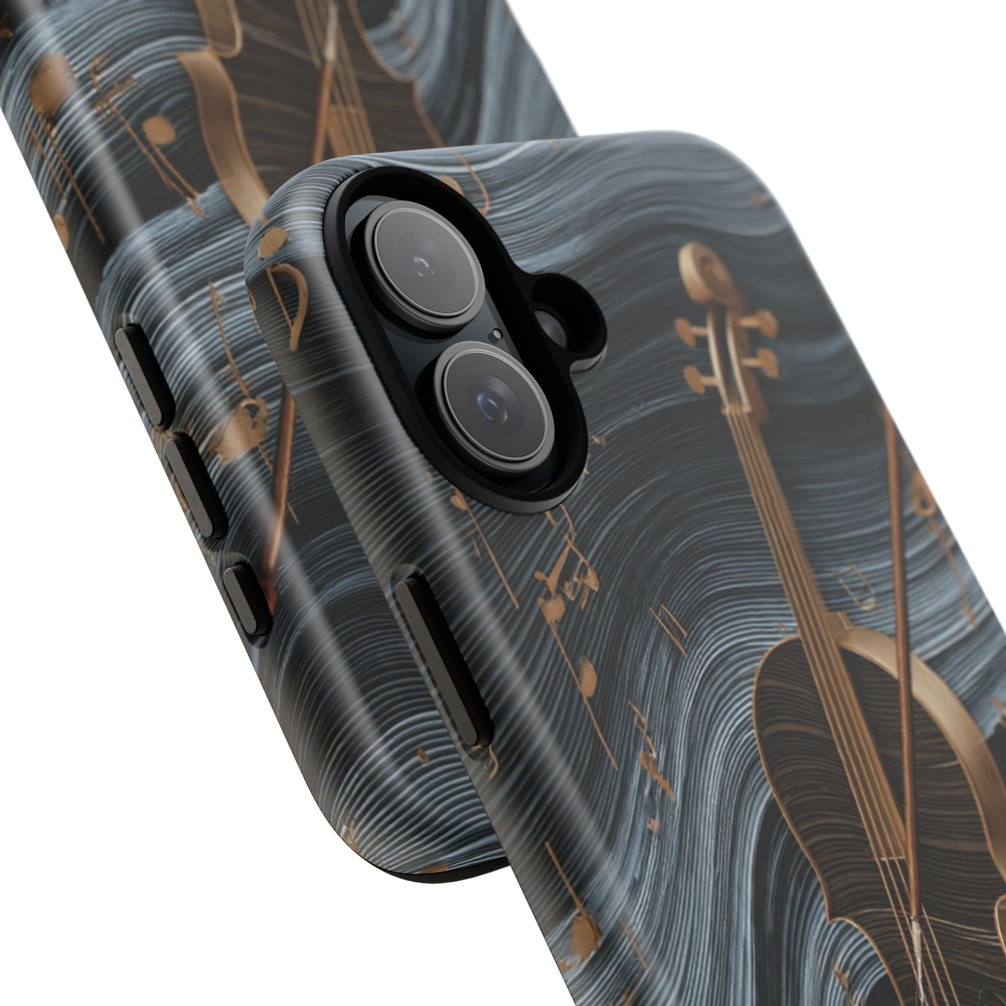 Violin Melody Tough Phone Case — Musical Instrument Art Protective Cover
