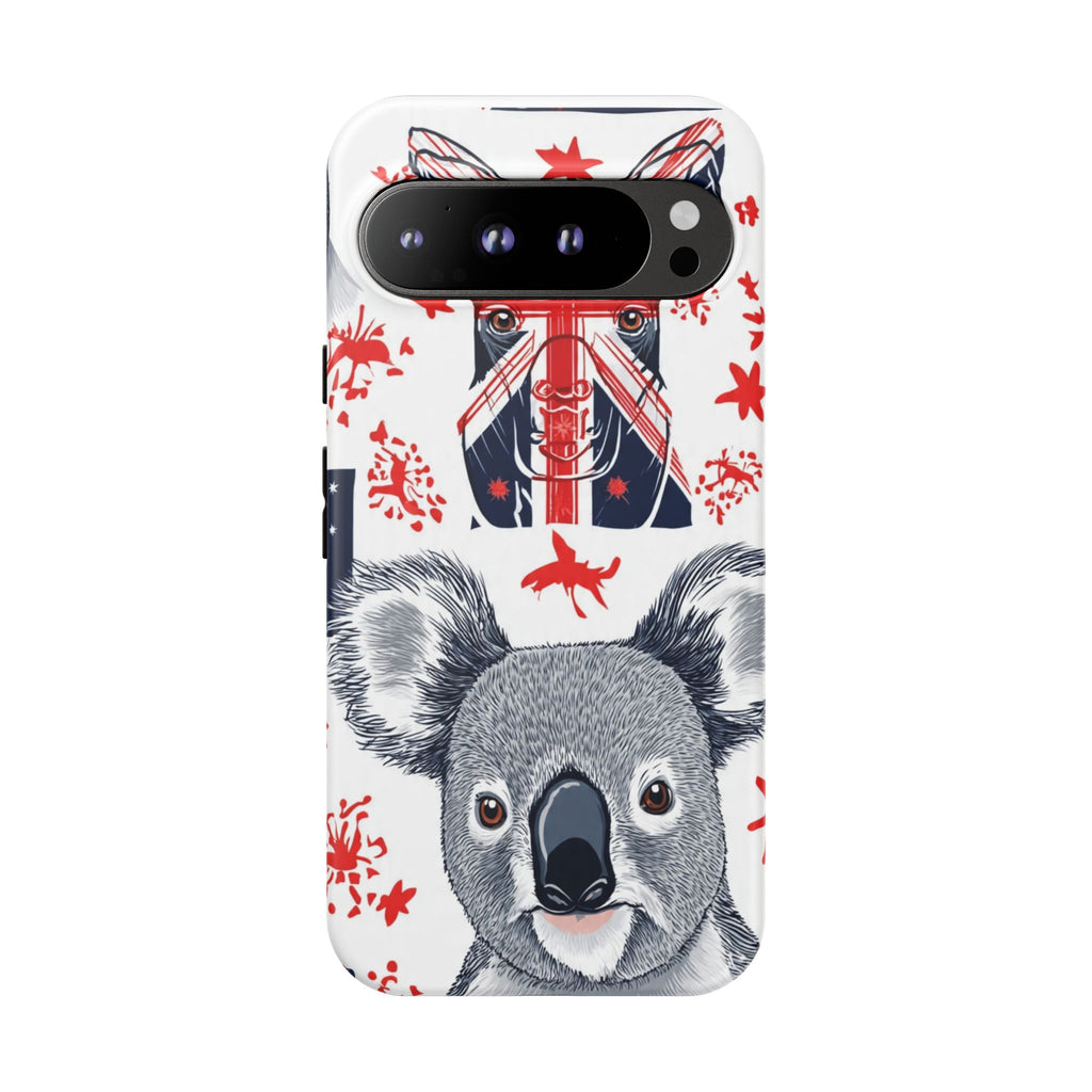 Koala Australia Flag Phone Case - Cute Aussie Animal Protective Case