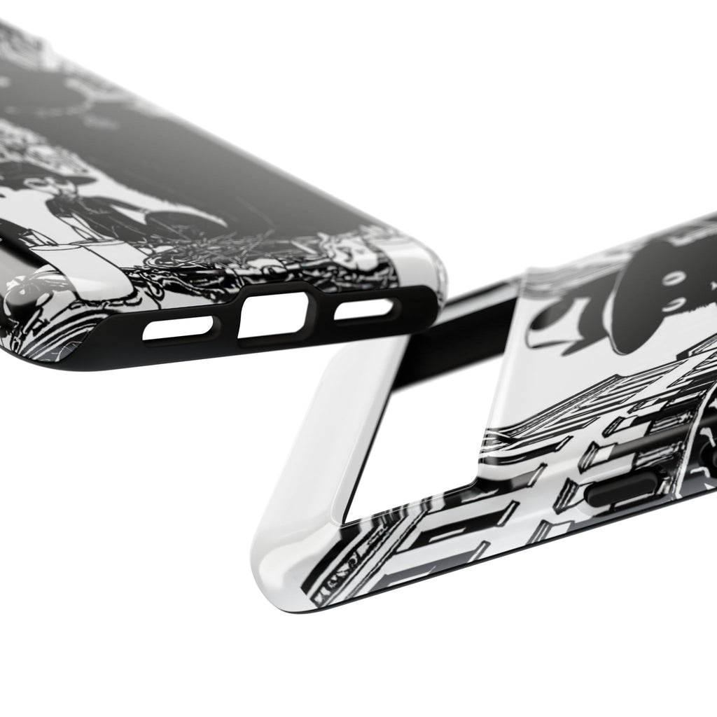 Phone Case — Noir Cat Street Art Design