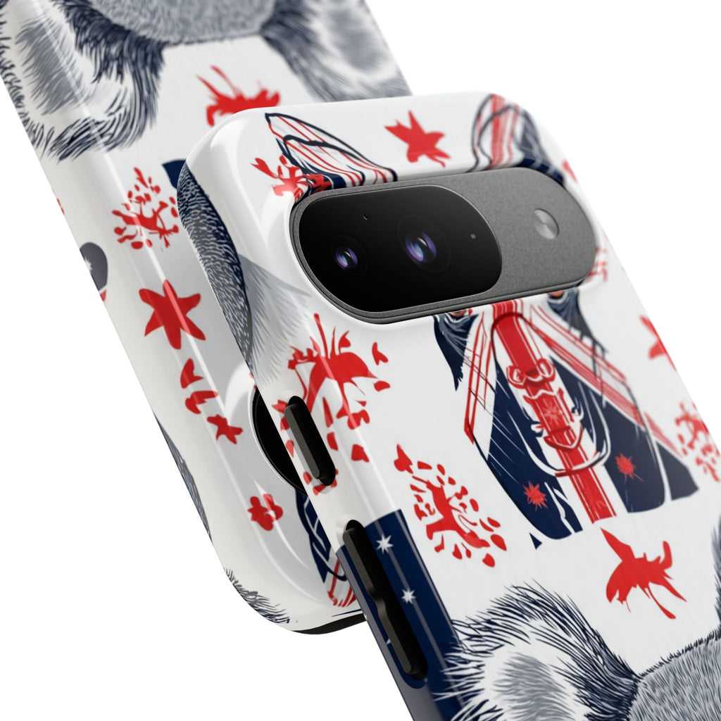 Koala Australia Flag Phone Case - Cute Aussie Animal Protective Case