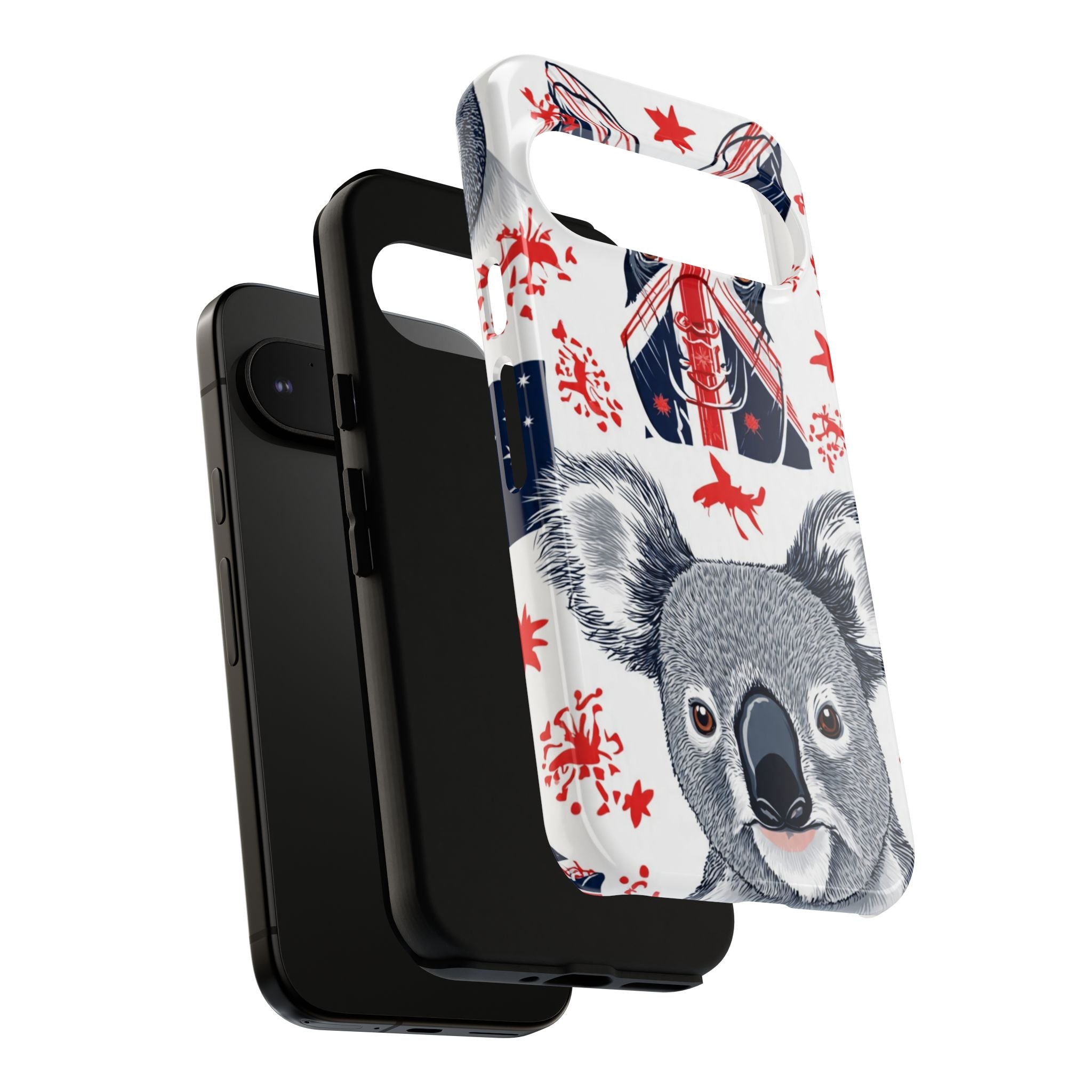 Koala Australia Flag Phone Case - Cute Aussie Animal Protective Case