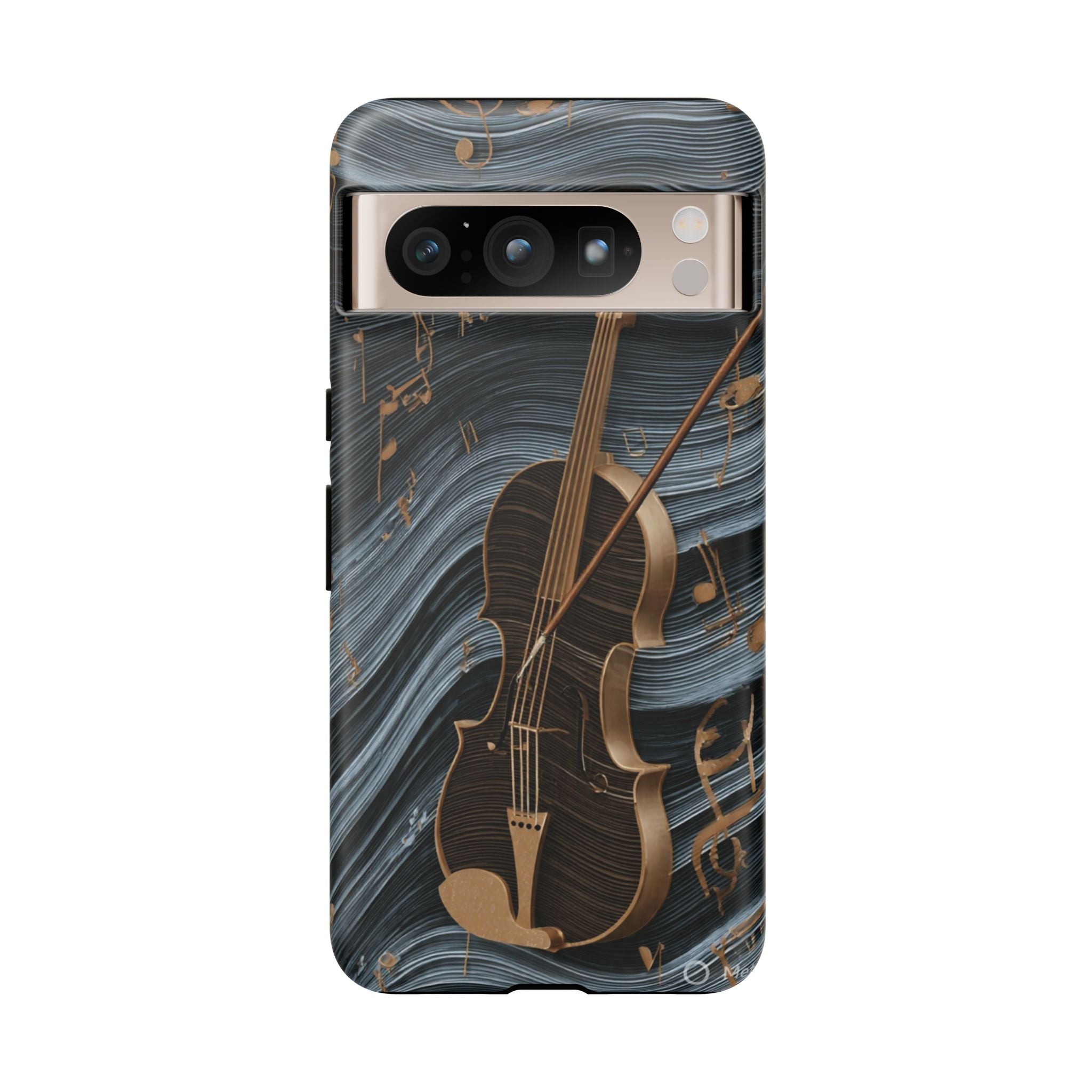 Violin Melody Tough Phone Case — Musical Instrument Art Protective Cover