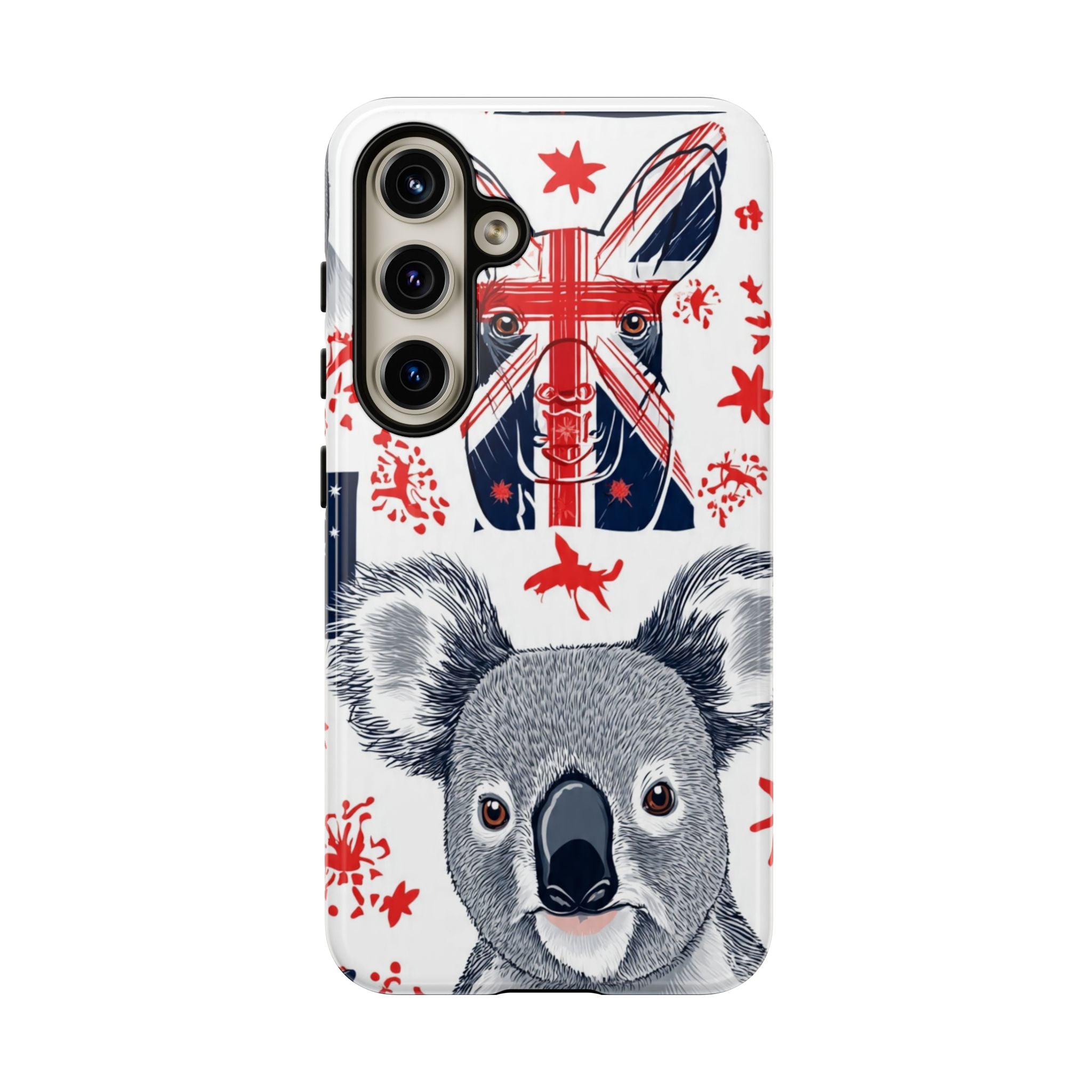 Koala Australia Flag Phone Case - Cute Aussie Animal Protective Case