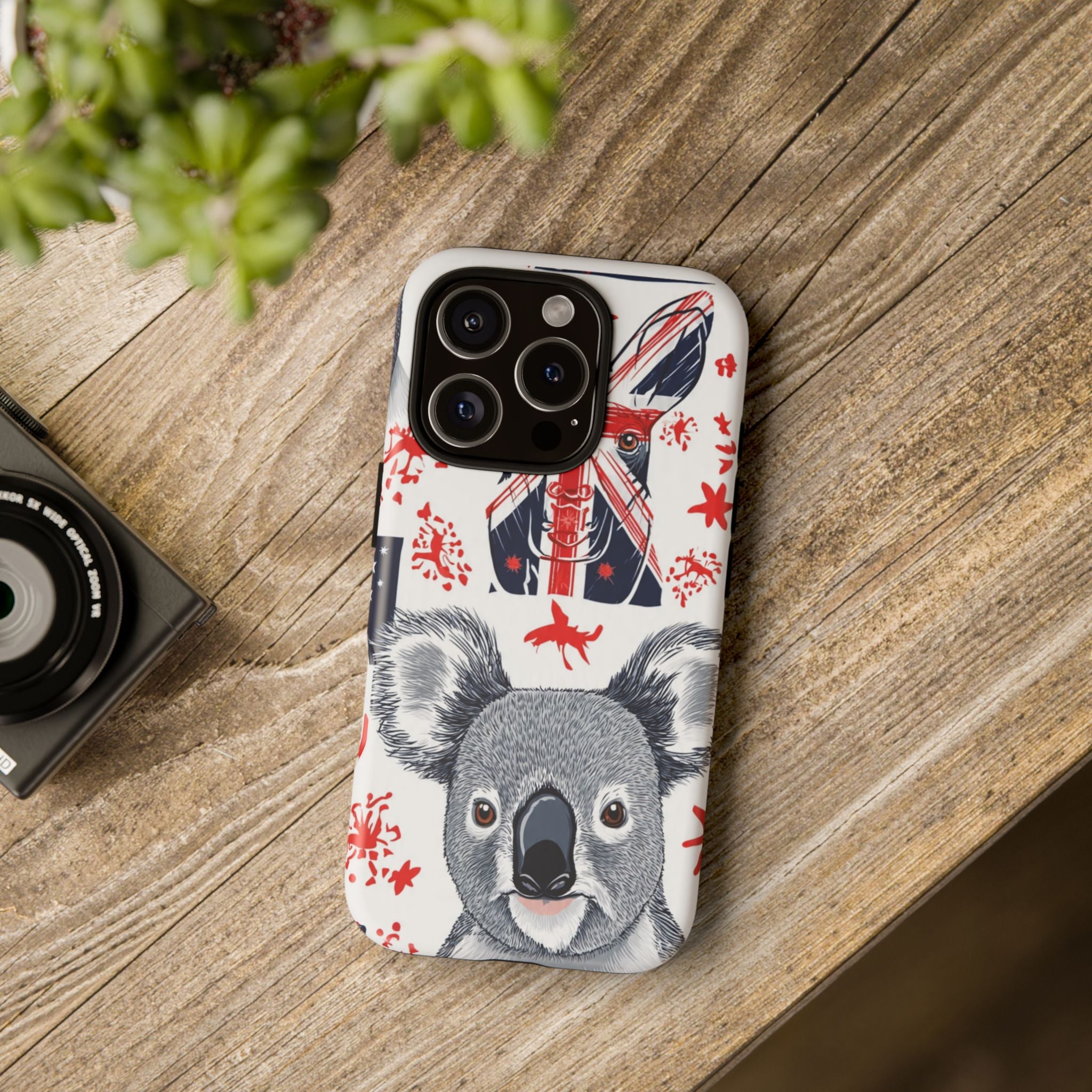 Koala Australia Flag Phone Case - Cute Aussie Animal Protective Case