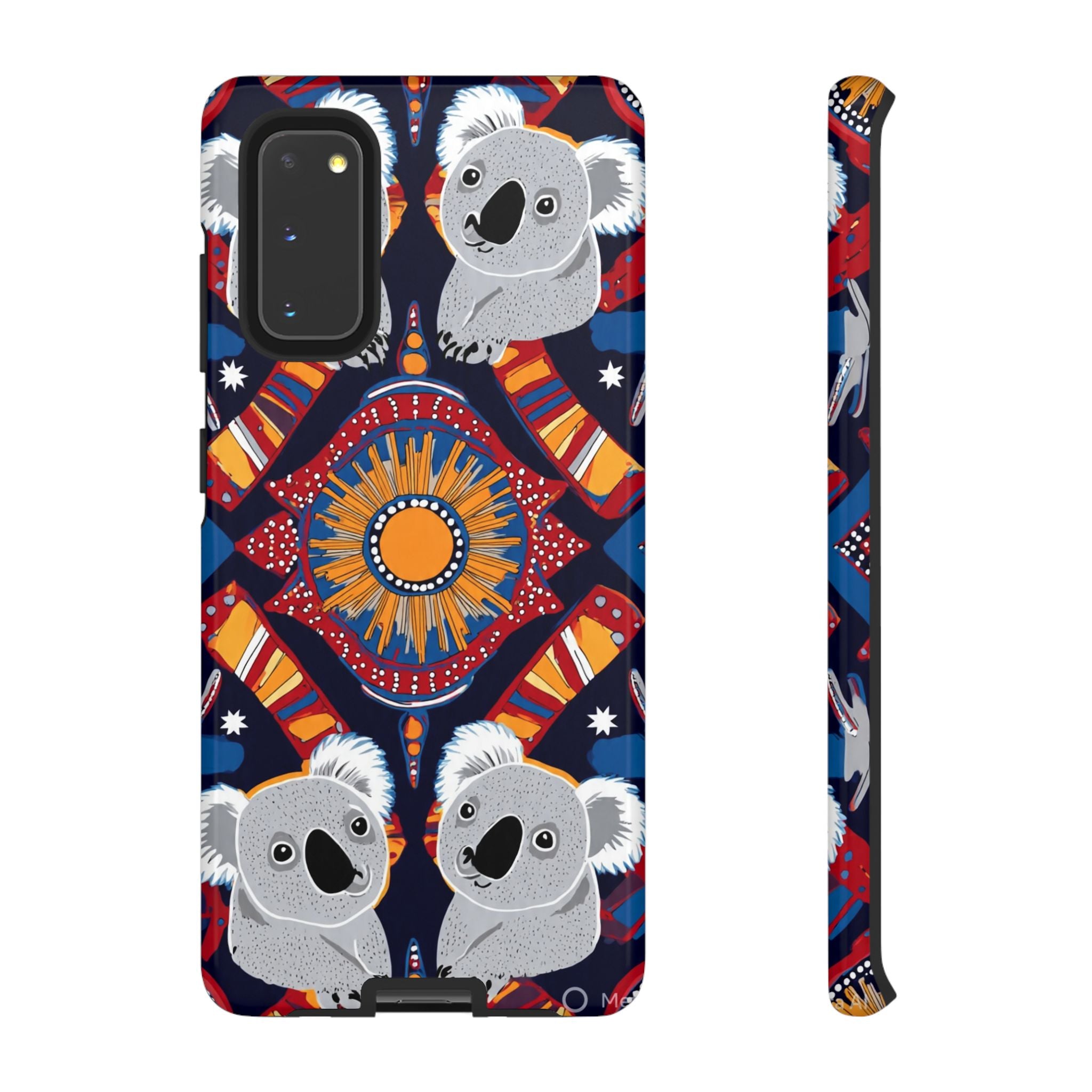 Koala Pattern Phone Case — Cute Indigenous-Inspired Design