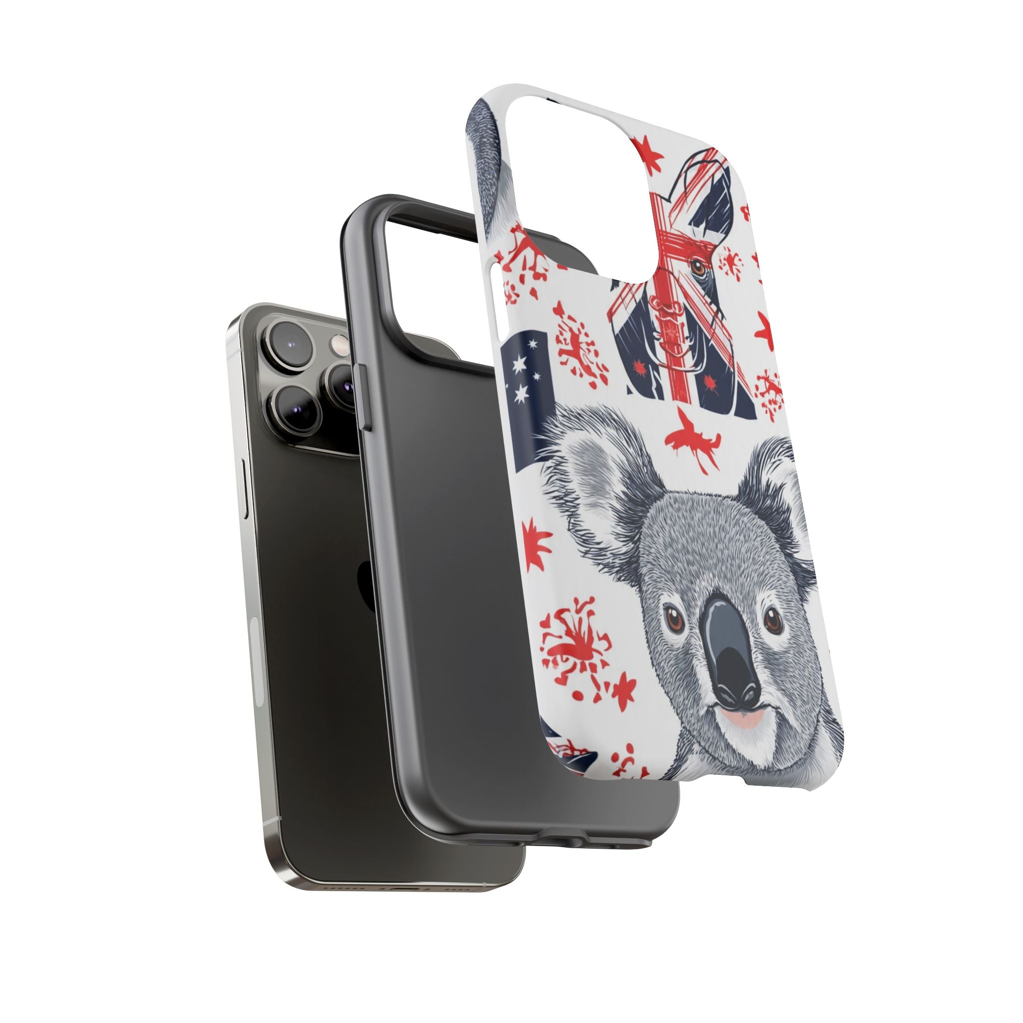 Koala Australia Flag Phone Case - Cute Aussie Animal Protective Case