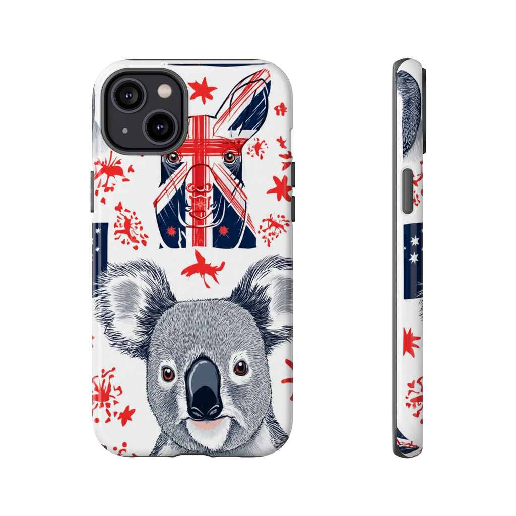 Koala Australia Flag Phone Case - Cute Aussie Animal Protective Case