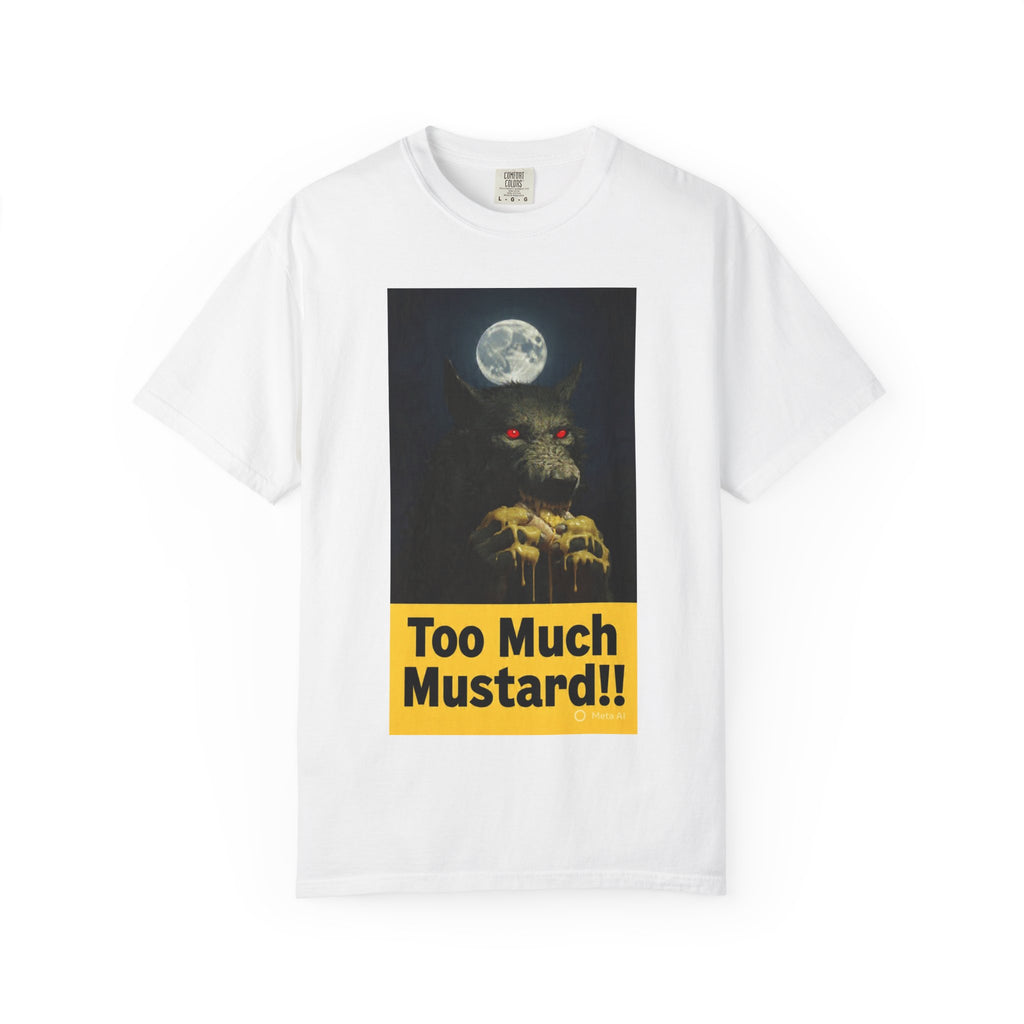 Too Much Mustard!! Werewolf Graphic T-Shirt