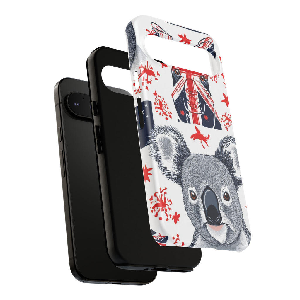Koala Australia Flag Phone Case - Cute Aussie Animal Protective Case