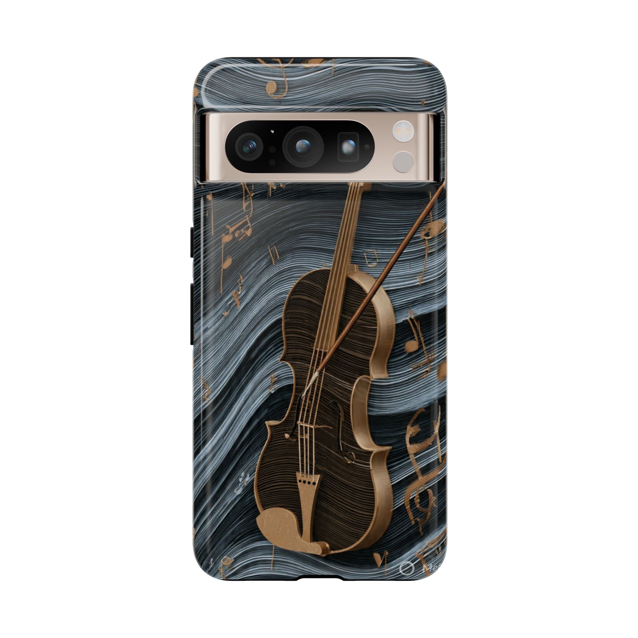 Violin Melody Tough Phone Case — Musical Instrument Art Protective Cover