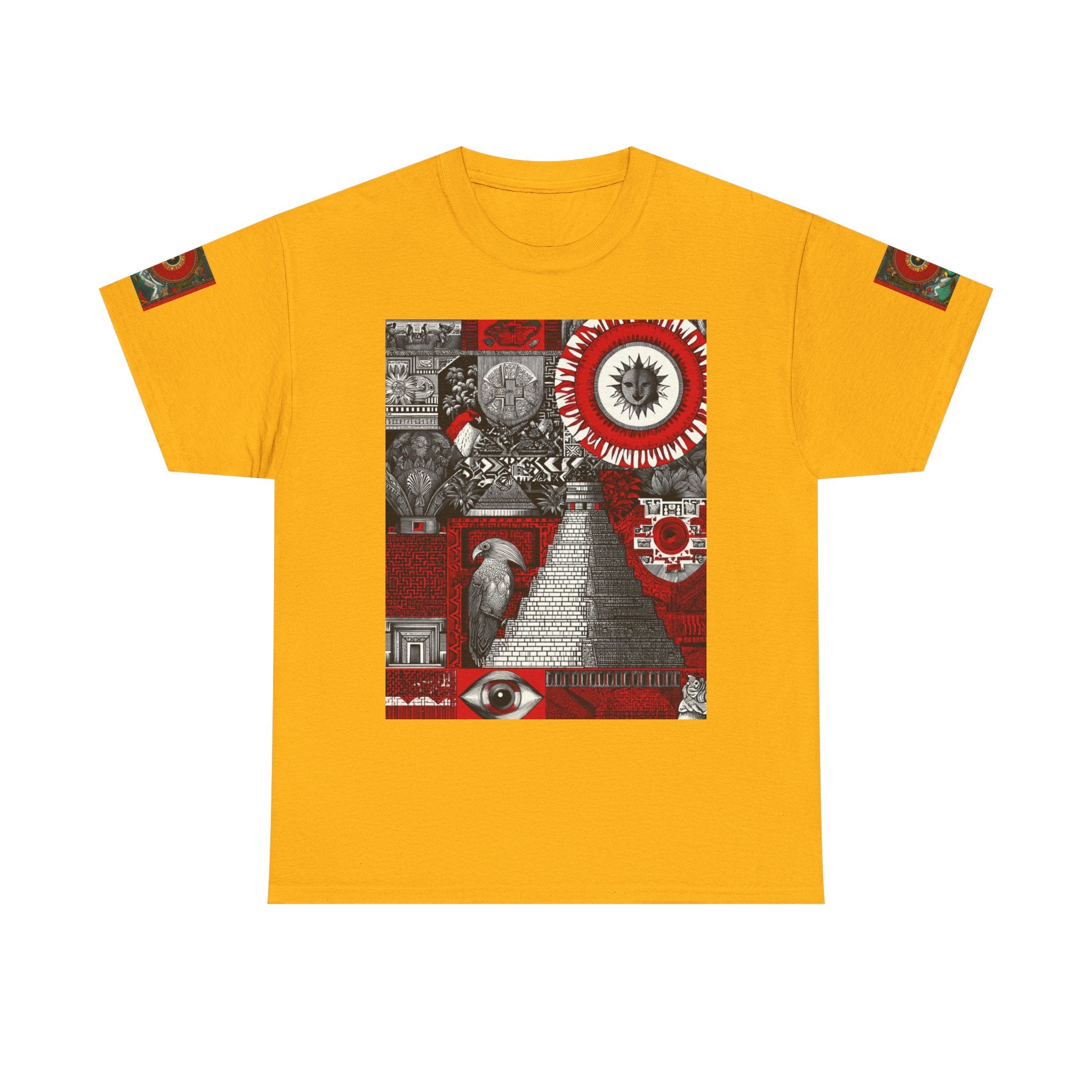 Inca Tribal Graphic Tee — Retro Mystic Streetwear