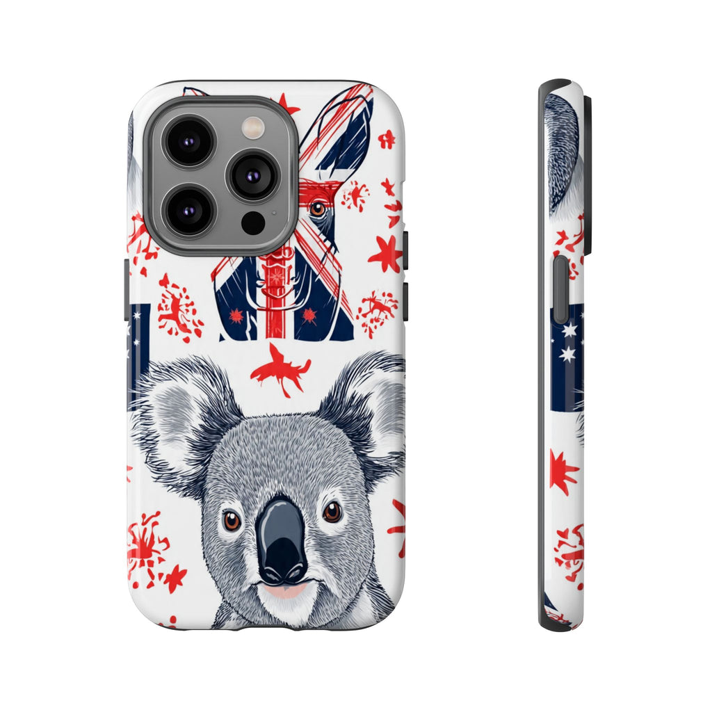 Koala Australia Flag Phone Case - Cute Aussie Animal Protective Case
