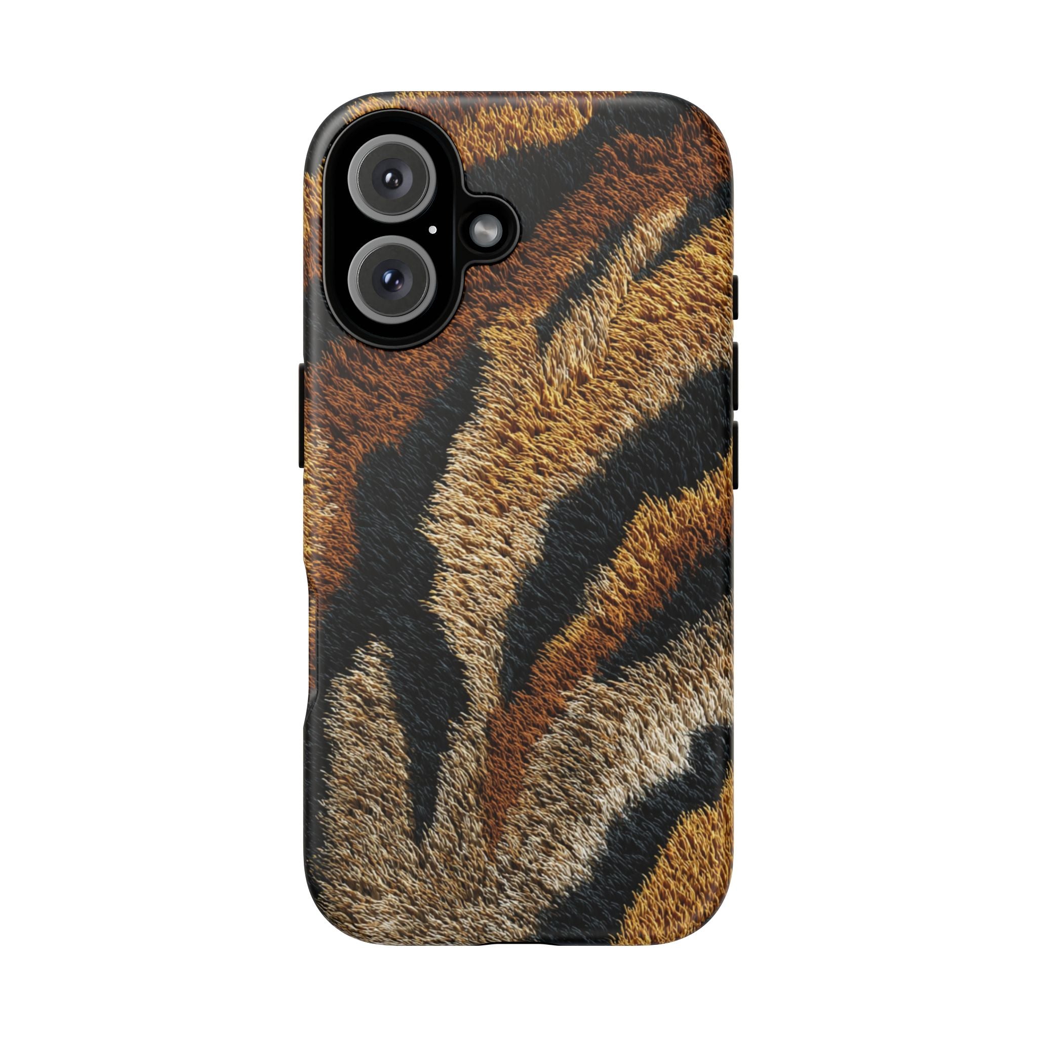 Tiger Fur Phone Case - Protective Animal Print iPhone Cover