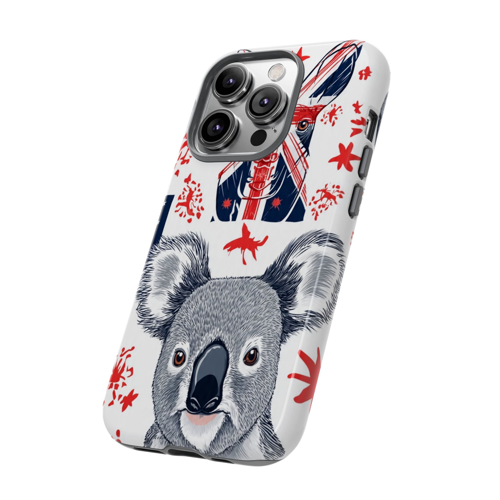 Koala Australia Flag Phone Case - Cute Aussie Animal Protective Case